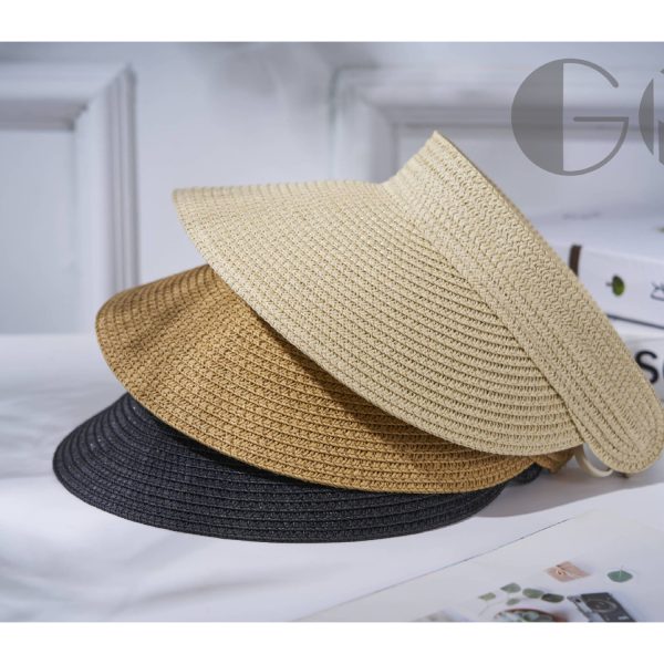 Women Roll Up Sun Visor Hat