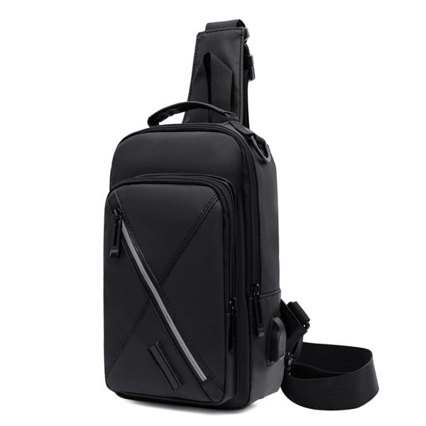 Multifunctional waterproof sports reflective crossbody bag