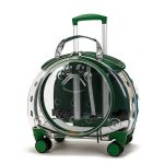 Full Transparent Pet Trolley Box Dog Bag