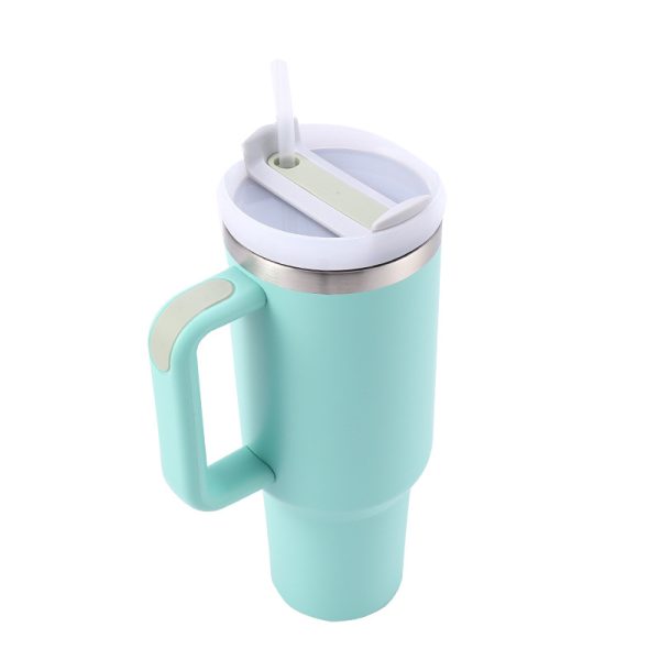 40 oz Stainless Steel Insulated Cup With Straw