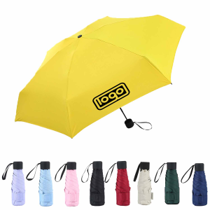 Manual Five-Fold Compact Sunscreen Shade Pocket Umbrella