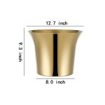 Large Capacity Stainless Steel Champagne Basin