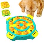 Treat Dispensing Puzzle Toys for Dogs Spinning Food Dispens