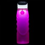 LED silicone luminous water cup