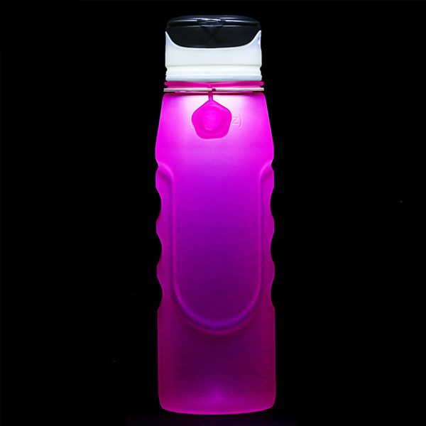 LED silicone luminous water cup