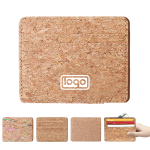 Eco-Friendly Cork Wallet Safety Card Sleeve