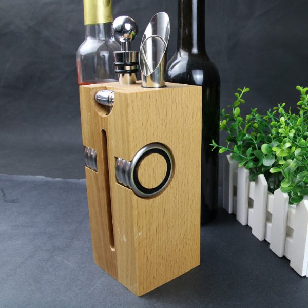 Wine Bottle Opener Set With Wood Box