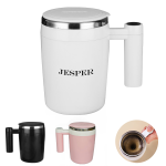 Stainless Steel Automatic Magnetic Stirring Coffee Mug