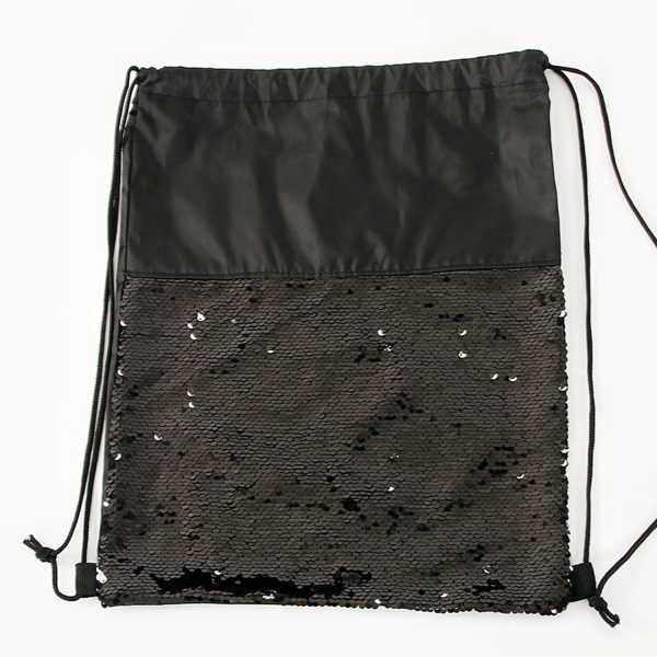 Sport Stylish Sequin Drawstring Backpack