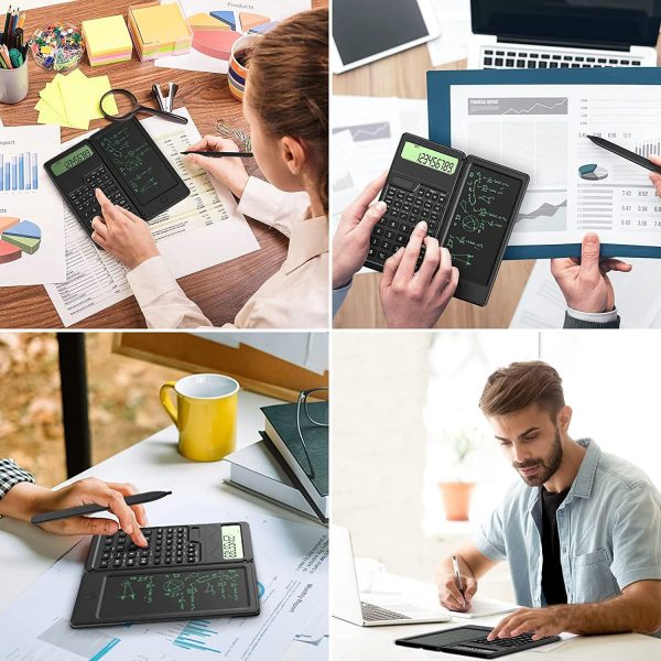 Mini portable office calculator handwriting tablet