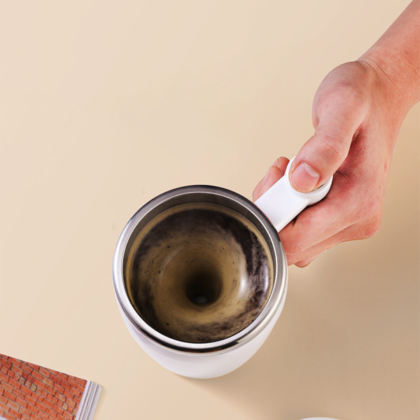 Stainless Steel Automatic Magnetic Stirring Coffee Mug