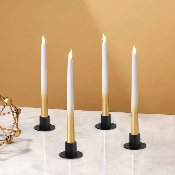 Retro Iron Candle Holders