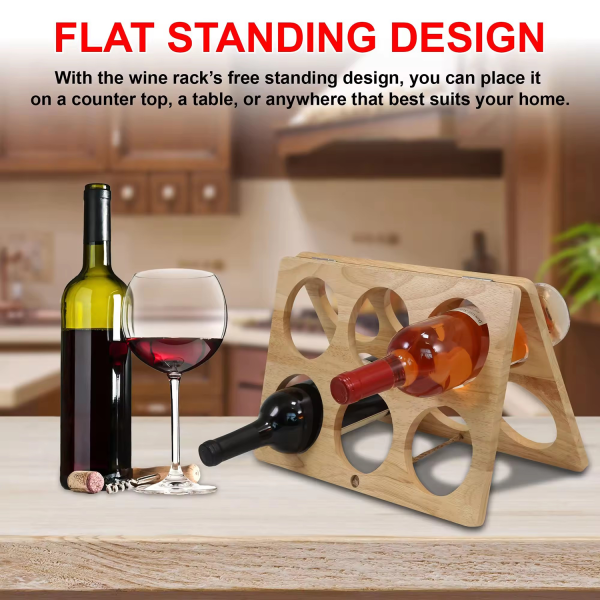 Creative multi-layer wine rack ornaments