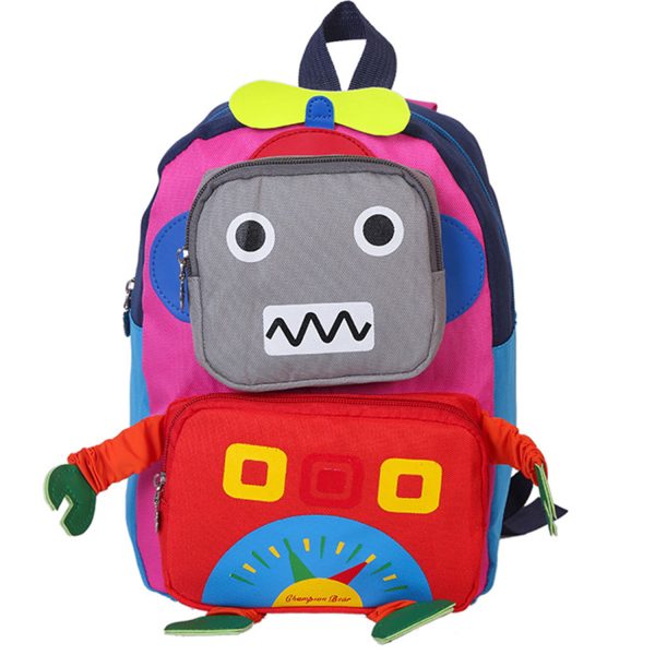 Oxford robot Kindergarten Kid’s Backpack