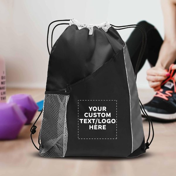 Gym Sports Portable Drawstring Backpack