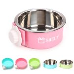 Stainless Steel Pet Dog Cat Food Water Bowl