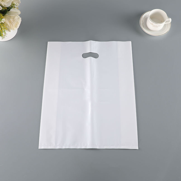 Die Cut Fold-Over Reinforced Plastic Bag