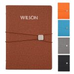 Elastic buckle notebook