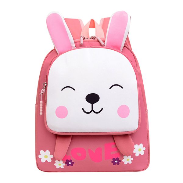 Nylon animal shaped kindergarten school backpack