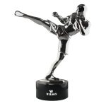 Custom sports art trophy