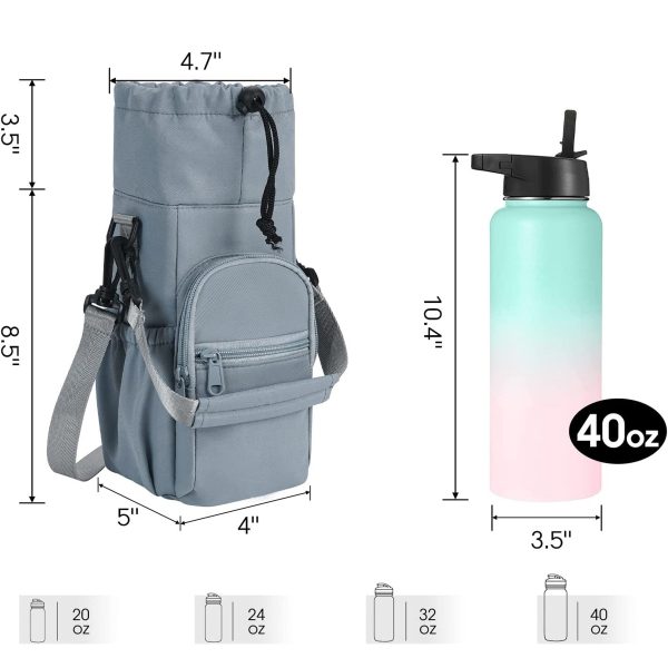 Outdoor Sports Crossbody Water Bottle Holder Bag