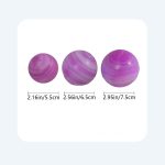 Galaxy Two Color TPR Flash Bouncy Balls