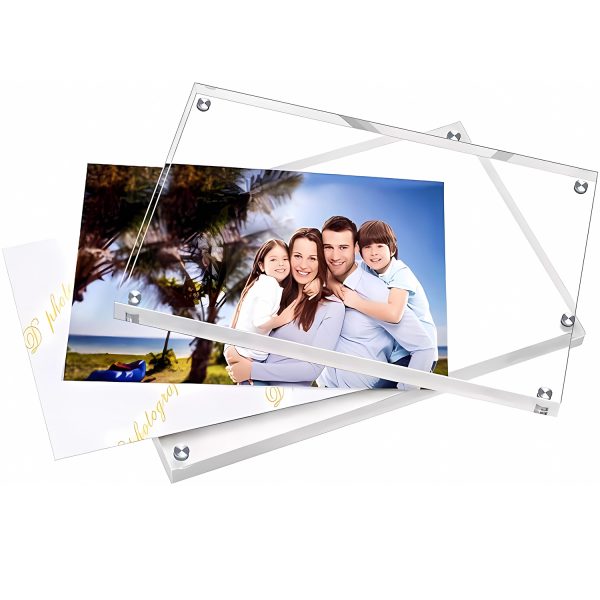 Transparent Acrylic Photo Frame Office And Home