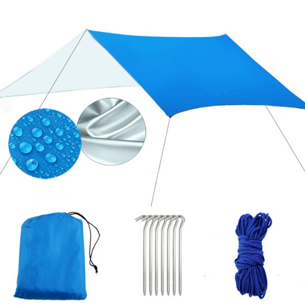 Waterproof and sunscreen beach shading tent