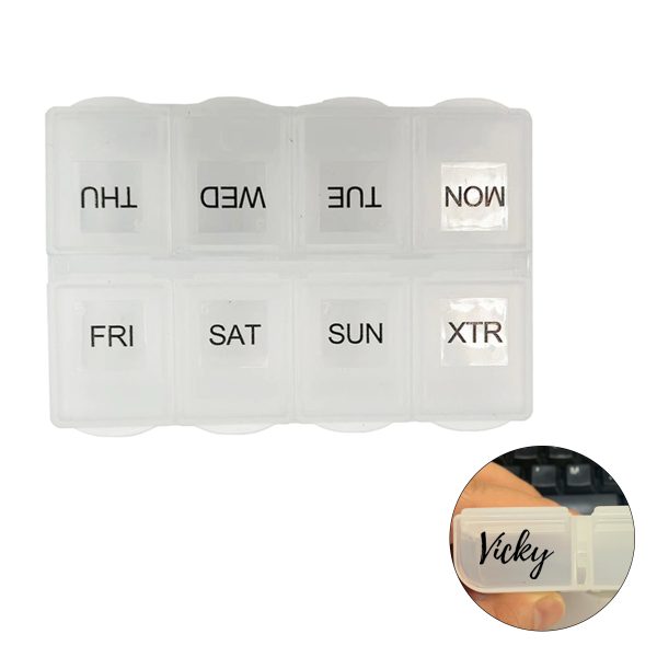 8 day pill box organizer