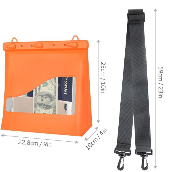 PVC Waterproof Shoulder Crossbody Bag