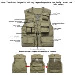 Men's casual outdoor detachable mesh quick-drying vest