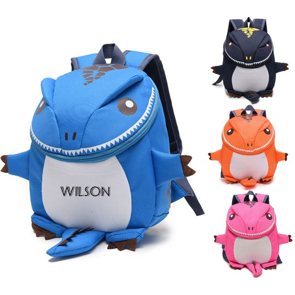 Oxford cartoon dinosaur kid backpack