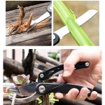 Gardening Multifunctional Stainless Steel Folding Scissors