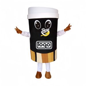 Customized Coffee Drink Mascot Costume Set