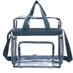 PVC Clear Tote Waterproof Women Shoulder Bag