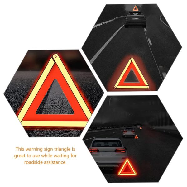 Traffc Foldable Safety Warning Triangle