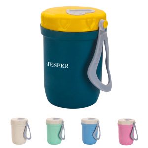 Wheat straw double-layer insulated cup