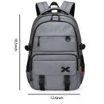 Oxford student high-capacity backpack