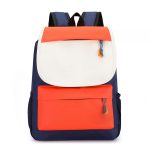 Nylon cute multicolored school bag for children