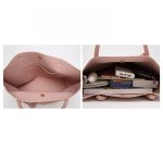 Ladies PU Leather Large Capacity Tassel Handbag