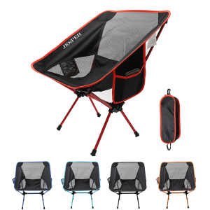 Folding Portable Mesh Moon Saucer Camping Chair