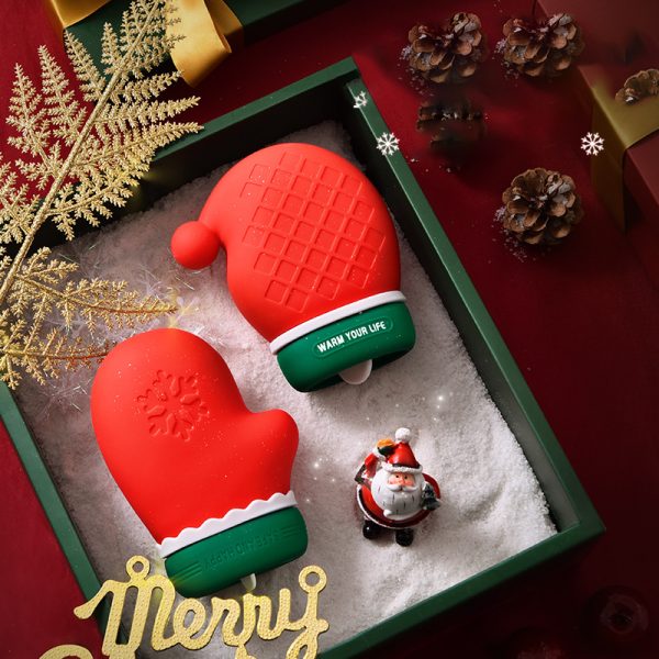 Christmas Silicone Hot Water Bag Hand Warmer