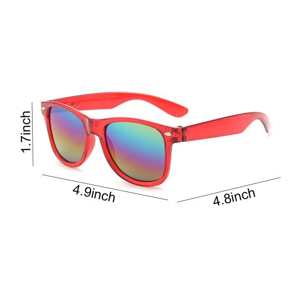 Fashion Neon Rainbow Sunglasses