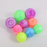 Galaxy Two Color TPR Flash Bouncy Balls