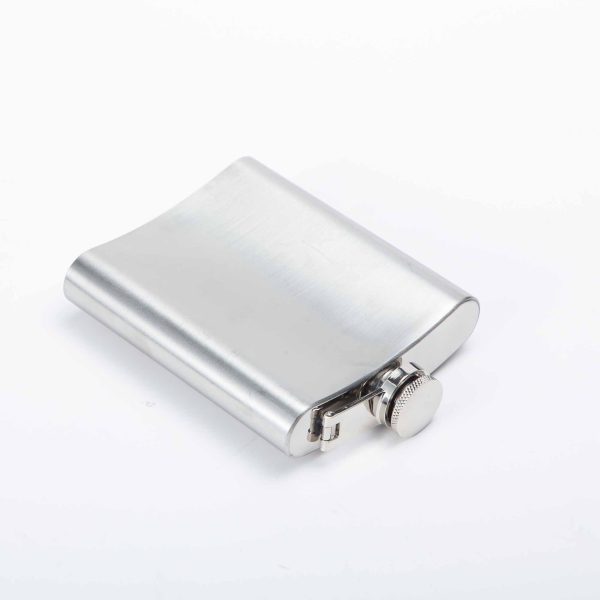 Portable 7oz Stainless Steel Hip Flask Set