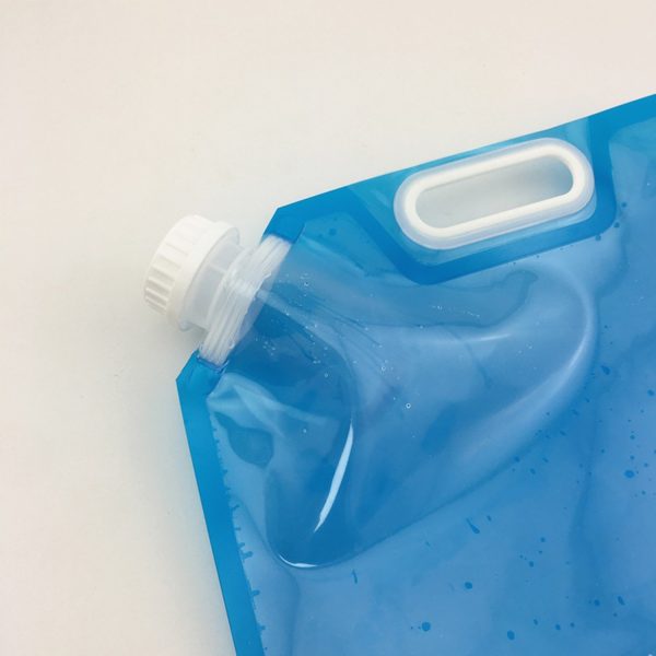 Transparent plastic packaging bags