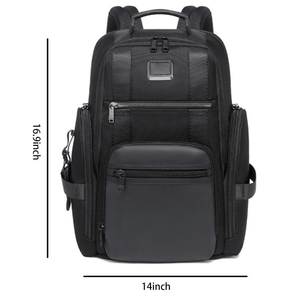 Nylon versatile and stylish business laptop backpack