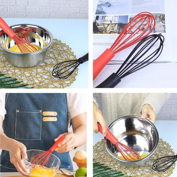 Kitchen baking cake silicone egg beater