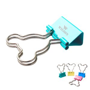 Cartoon Mouse Shaped Metal Binder Clip Paper Clap