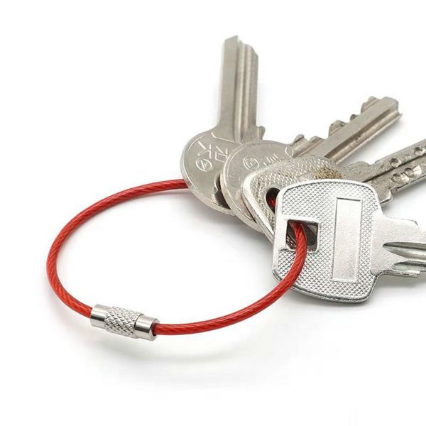 Stainless Steel Wire Keychains Cable